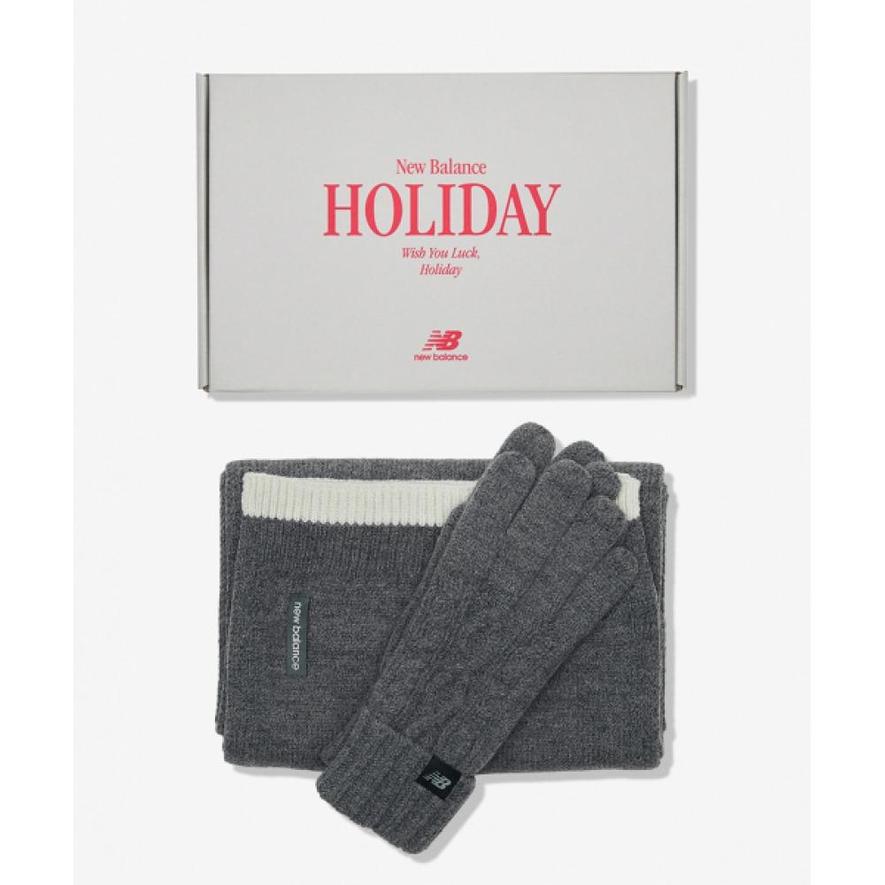 New Balance Nbguech103 Holiday New Balance Holiday Knit Muffler+gloves Set Dark Gray (17)D/GRAY/FREE(999)
New Balance Nbguech103 Holiday New Balance Holiday Knit Muffler+gloves Set Dark Gray (17)D/GRAY/FREE(999)
