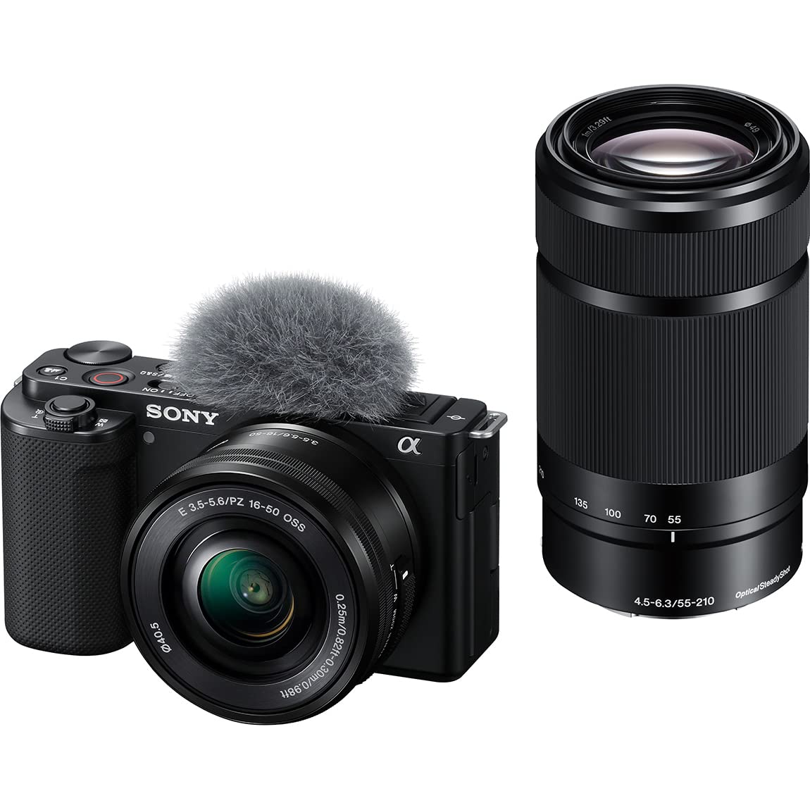 SONY Vlog Camera Interchangeable Lens VLOGCAM Mirrorless Single Lens Camera Double Zoom Lens Kit Windscreen Included Black B APS-C ZV-E10 (Included чорний
SONY Vlog Camera Interchangeable Lens VLOGCAM Mirrorless Single Lens Camera Double Zoom Lens Kit Windscreen Included Black B APS-C ZV-E10 (Included чорний
