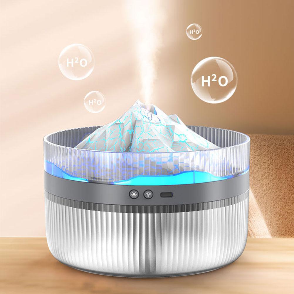 1.5L Volcano Humidifier Essential Oil Diffuser with Lights Air Humidifier Aromatherapy Diffuser for Home Office Bedroom чёрный
1.5L Volcano Humidifier Essential Oil Diffuser with Lights Air Humidifier Aromatherapy Diffuser for Home Office Bedroom чёрный