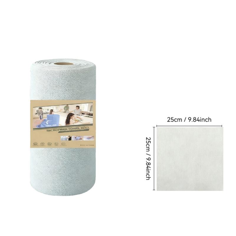Towel Roll Home Cleaning for Kitchen Tearable and Portable Reusable Dry and Wet Compatible Ultra-Fine Fiber Roll Packaging 20pcs зелений
Towel Roll Home Cleaning for Kitchen Tearable and Portable Reusable Dry and Wet Compatible Ultra-Fine Fiber Roll Packaging 20pcs зелений
