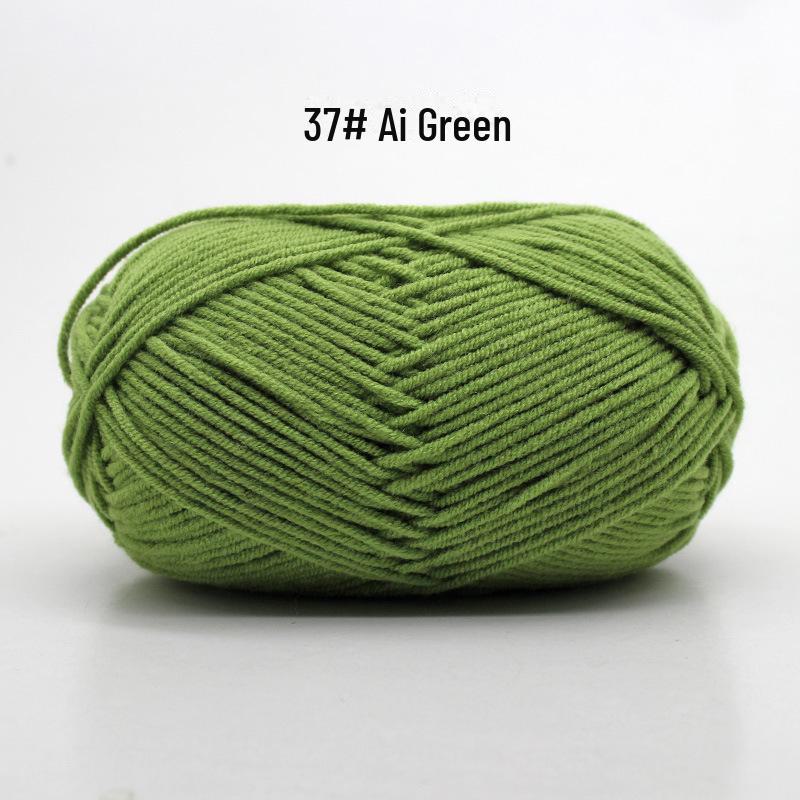 4 нити пряжи из молочного хлопка средней толщины для ручного вязания детских изделий
4 нити пряжи из молочного хлопка средней толщины для ручного вязания детских изделий