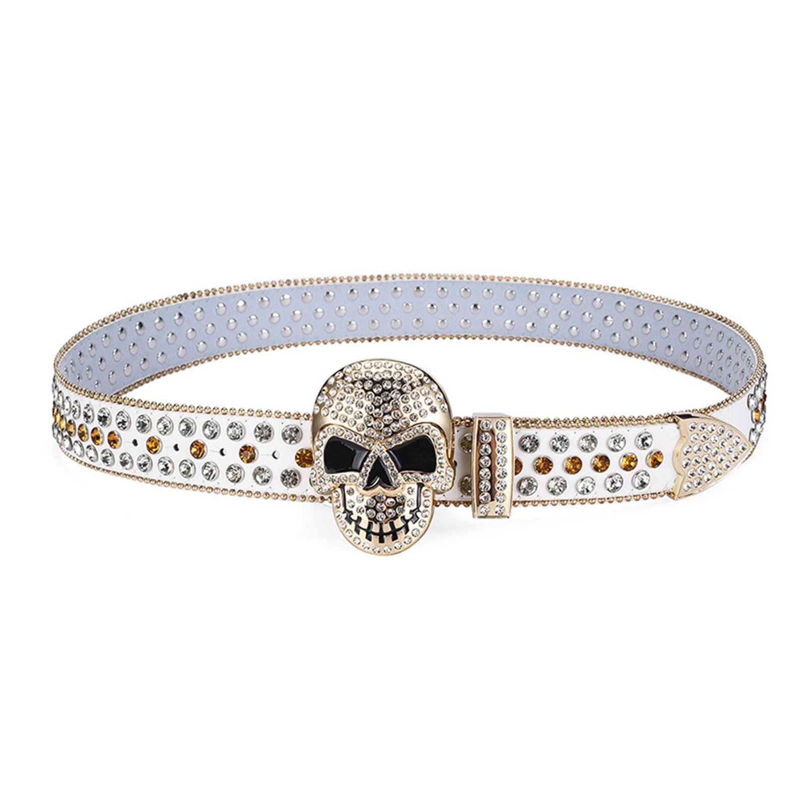Glistening Skull Waist Belt Chain Skull Costume Rhinestones for Music Festival Body Chains for Waist Mini Skirt Jean 1
Glistening Skull Waist Belt Chain Skull Costume Rhinestones for Music Festival Body Chains for Waist Mini Skirt Jean 1