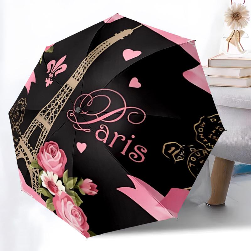 1pc Paris Eiffel Tower Art Automatic Folding Umbrella Durable Iron Frame,All Seasons Home Travel Outdoor Multifunctional Umbrella yy251115092
1pc Paris Eiffel Tower Art Automatic Folding Umbrella Durable Iron Frame,All Seasons Home Travel Outdoor Multifunctional Umbrella yy251115092