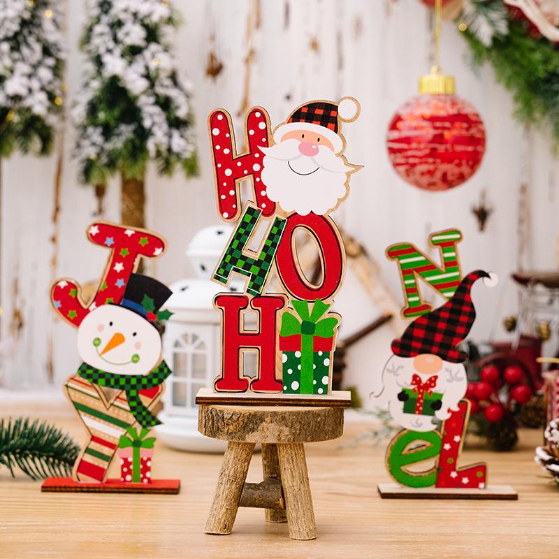 Wooden Christmas Desktop Ornaments Elk Santa Cluas Faceless Doll Joy Noel Decor Christmas Home Bedroom Decor Xmas Table Decor
Wooden Christmas Desktop Ornaments Elk Santa Cluas Faceless Doll Joy Noel Decor Christmas Home Bedroom Decor Xmas Table Decor