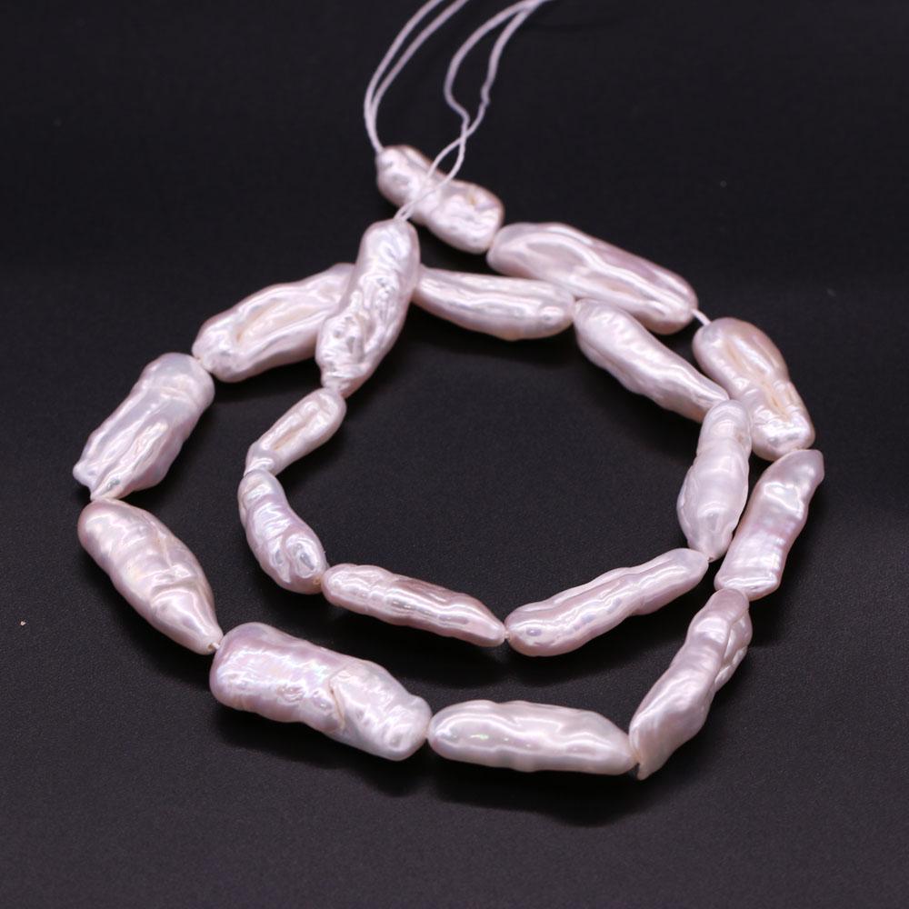 1String, Natural Freshwater Pearls, Long Strip Shape Pearl Beads for Jewelry Making DIY Crafts, Wedding Gifts for Women, 36cm 1String/7×23-8×25mm-36cm белый
1String, Natural Freshwater Pearls, Long Strip Shape Pearl Beads for Jewelry Making DIY Crafts, Wedding Gifts for Women, 36cm 1String/7×23-8×25mm-36cm белый