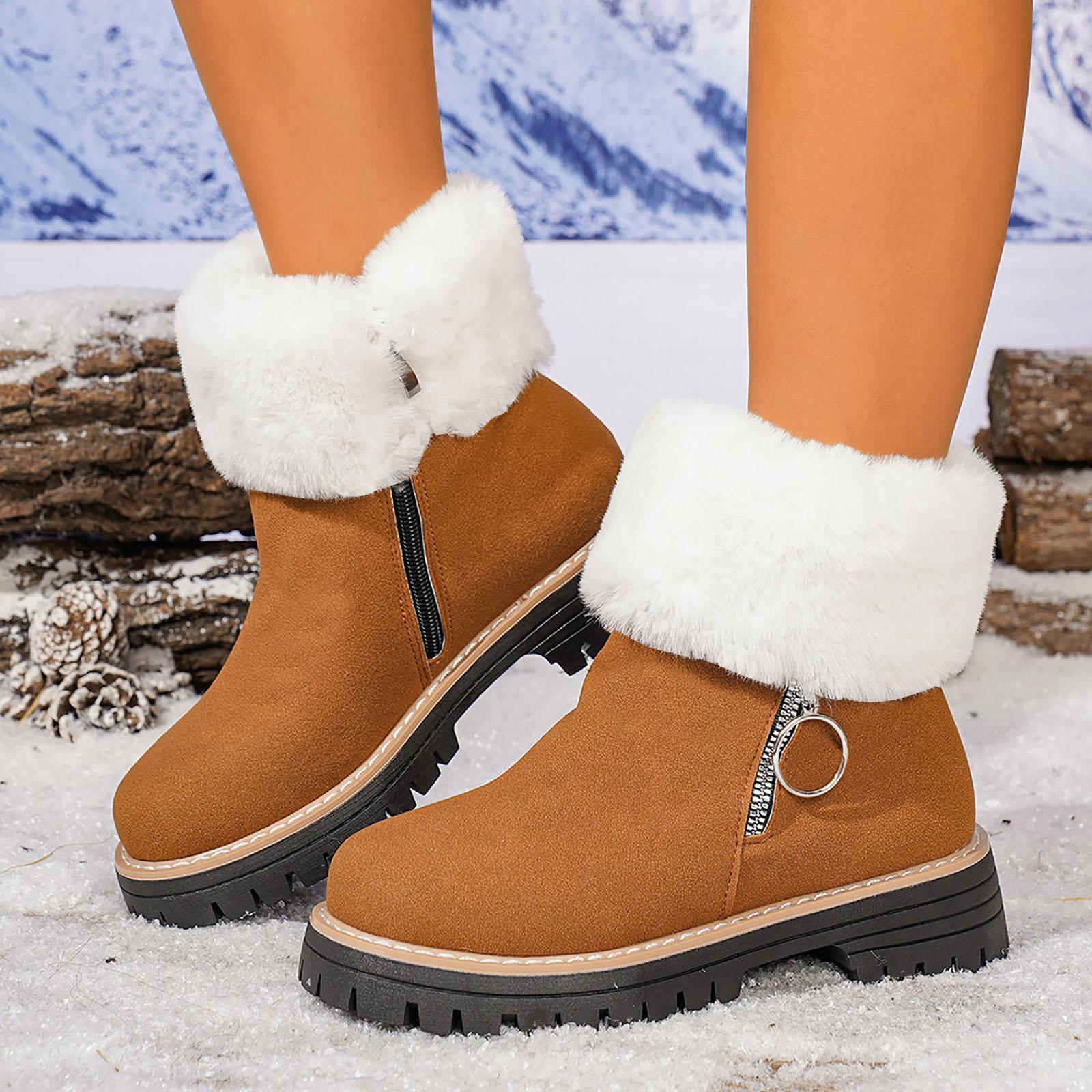 Women s Suede Thick Heel With Belt Side Zipper And Velvet Mid Calf Boots Women s Winter Boots 38 коричневый
Women s Suede Thick Heel With Belt Side Zipper And Velvet Mid Calf Boots Women s Winter Boots 38 коричневый
