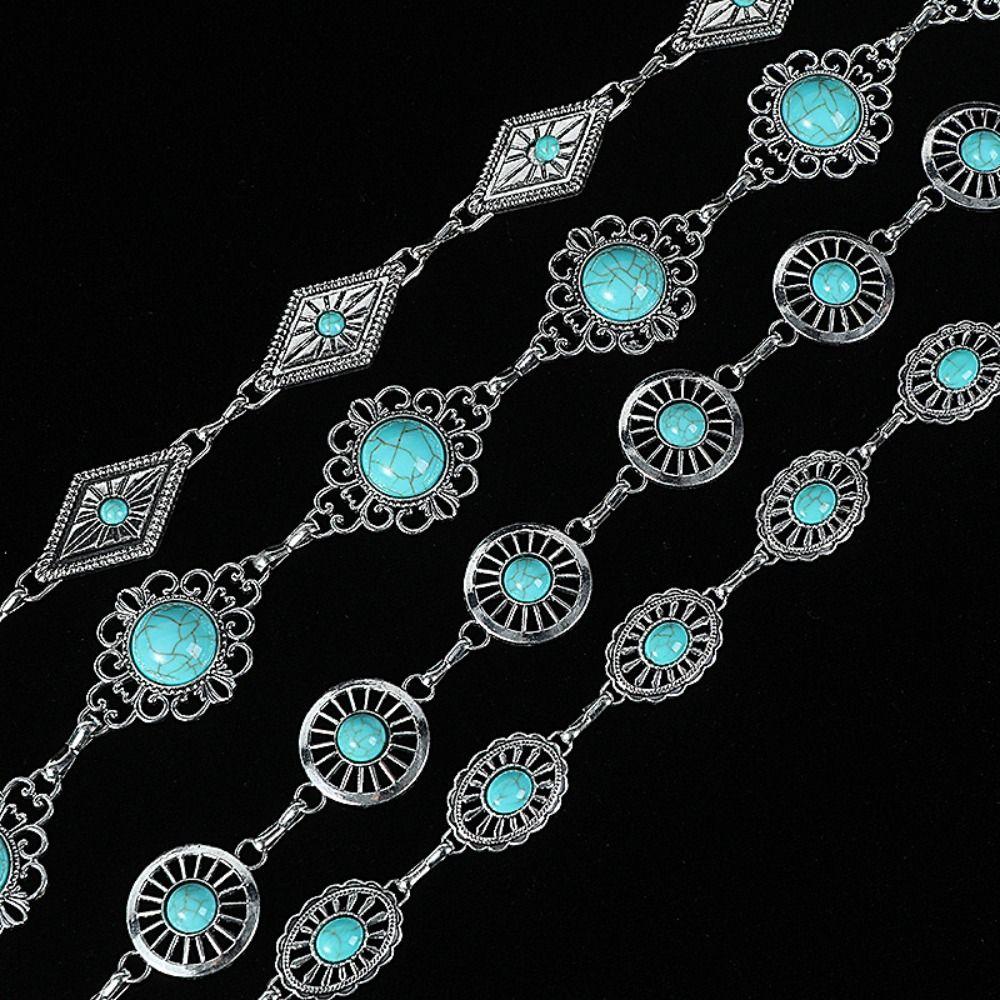 Metal Turquoise Waist Chain Minority Design Women s Body Jewelry Western Country Waist Chain Girls Style C
Metal Turquoise Waist Chain Minority Design Women s Body Jewelry Western Country Waist Chain Girls Style C