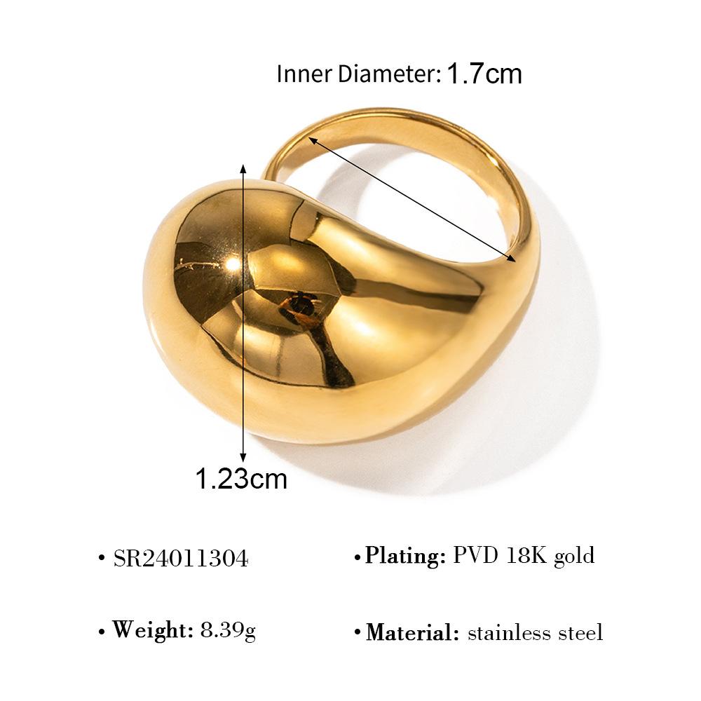 Кольцо из титановой стали серии Water Drop не выцветает, женское, высокого класса, с бриллиантами, открытое кольцо из нержавеющей стали Opening adjustable
Кольцо из титановой стали серии Water Drop не выцветает, женское, высокого класса, с бриллиантами, открытое кольцо из нержавеющей стали Opening adjustable