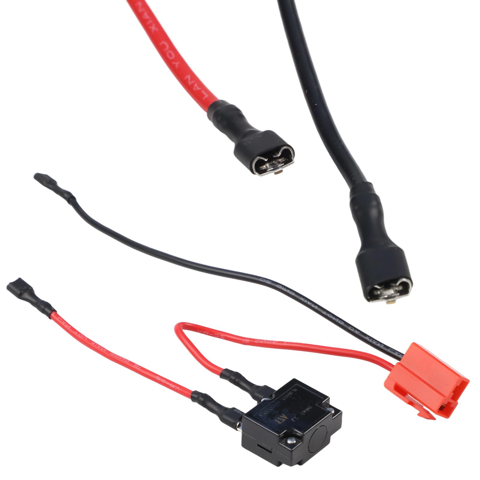 6V 12V Square Battery Connector Harness with Fuse for RideOn Toy Parts Compatible with For Electric Kids RideOns
6V 12V Square Battery Connector Harness with Fuse for RideOn Toy Parts Compatible with For Electric Kids RideOns