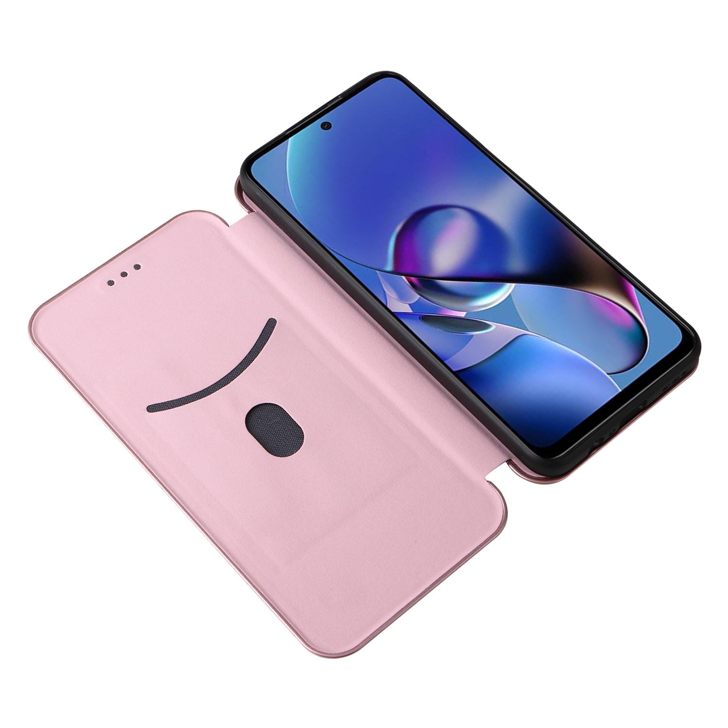 For Motorola Moto G54 5G Case Card Holder Carbon Fiber Texture Anti-drop Leather Cover Rose Gold
For Motorola Moto G54 5G Case Card Holder Carbon Fiber Texture Anti-drop Leather Cover Rose Gold