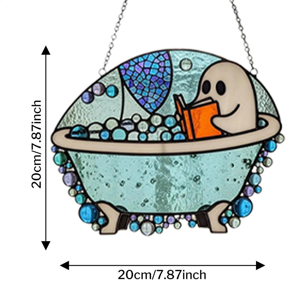 Acrylic Ghost Reading Ornament 2D Wall Art Ghost Reading Book Ornament Exquisite Versatile Home Pendant Decor for Hotel Bedroom
Acrylic Ghost Reading Ornament 2D Wall Art Ghost Reading Book Ornament Exquisite Versatile Home Pendant Decor for Hotel Bedroom