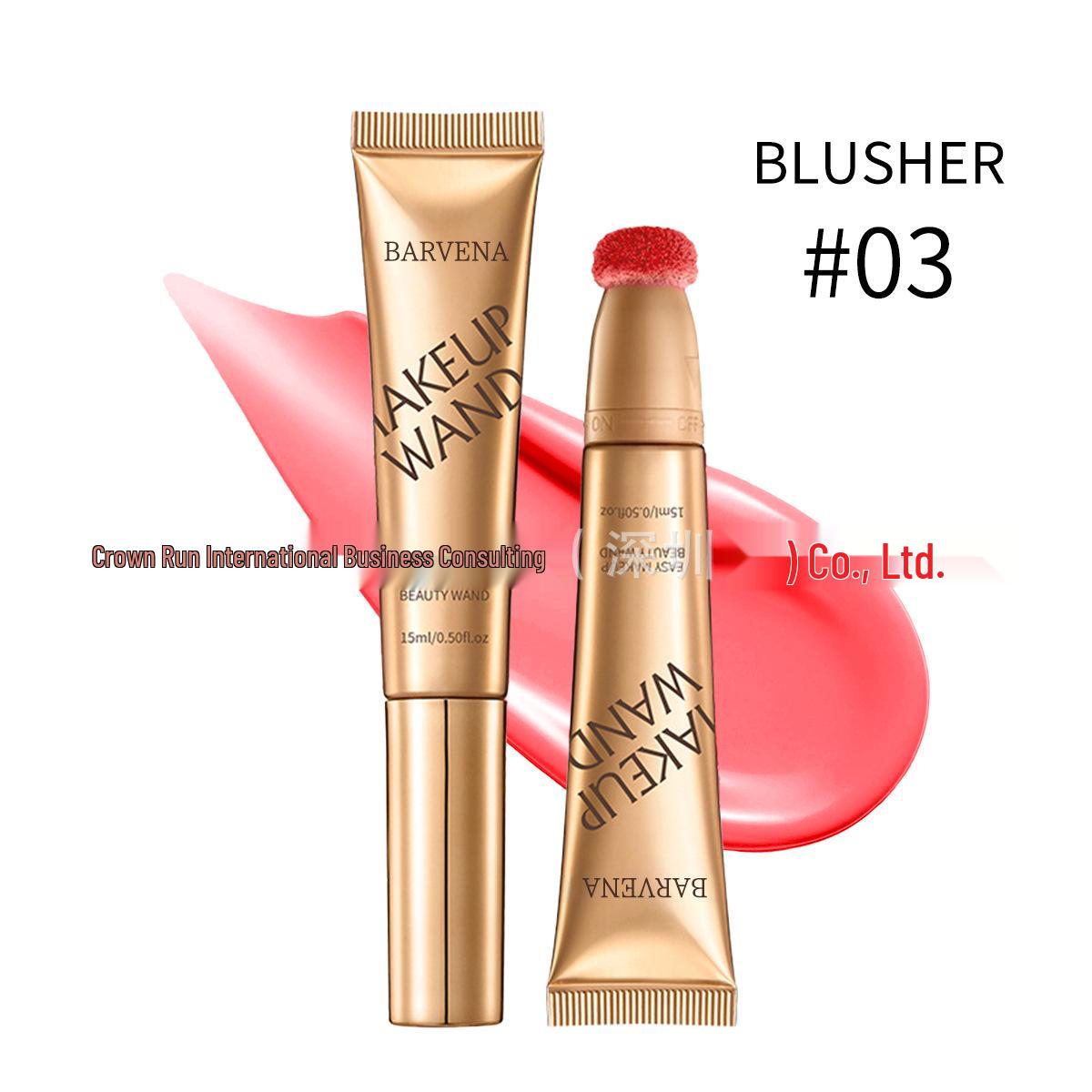 BARVENA Liquid Blush & Contour Stick: 15ml, Fine Shimmer, Available in 5 Colors for Highlighting & Brightening Skin Tone.
BARVENA Liquid Blush & Contour Stick: 15ml, Fine Shimmer, Available in 5 Colors for Highlighting & Brightening Skin Tone.