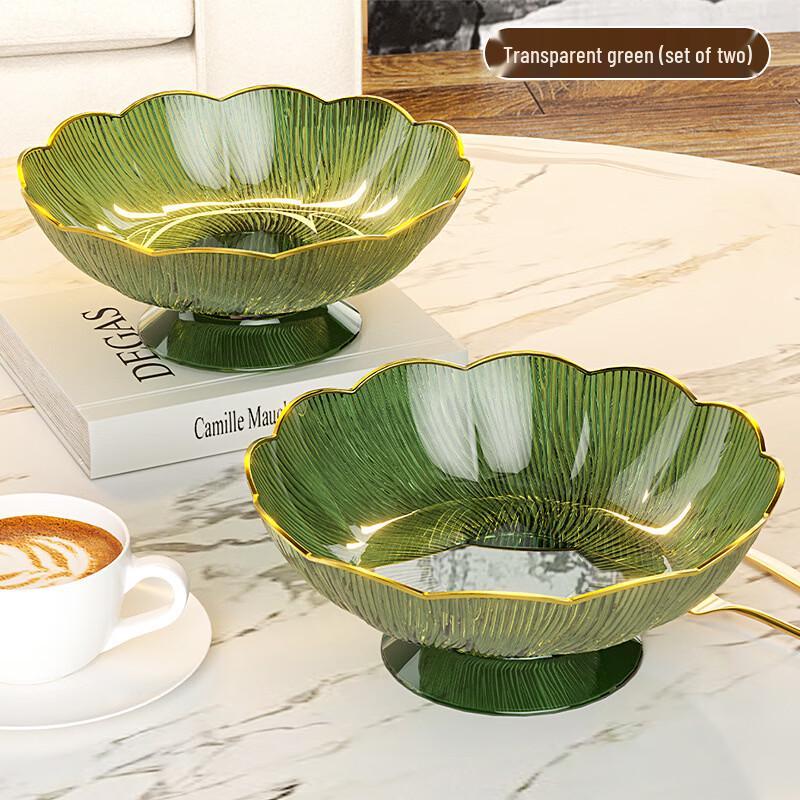abay Gold-Edged Flower Draining Fruit/Tea Plate (2-Pack)
abay Gold-Edged Flower Draining Fruit/Tea Plate (2-Pack)