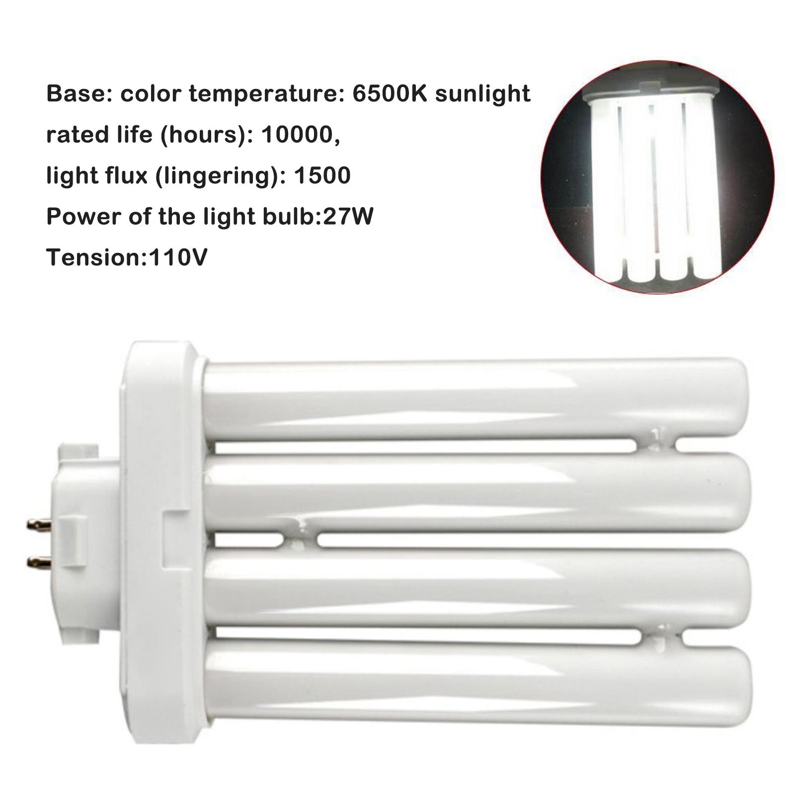 FML 27W 6500K 2H 4 Pin Quad Tube энергосберегающая компактная люминесцентная лампа 4 ряда лампочек рабочее освещение аксессуары 27W
FML 27W 6500K 2H 4 Pin Quad Tube энергосберегающая компактная люминесцентная лампа 4 ряда лампочек рабочее освещение аксессуары 27W