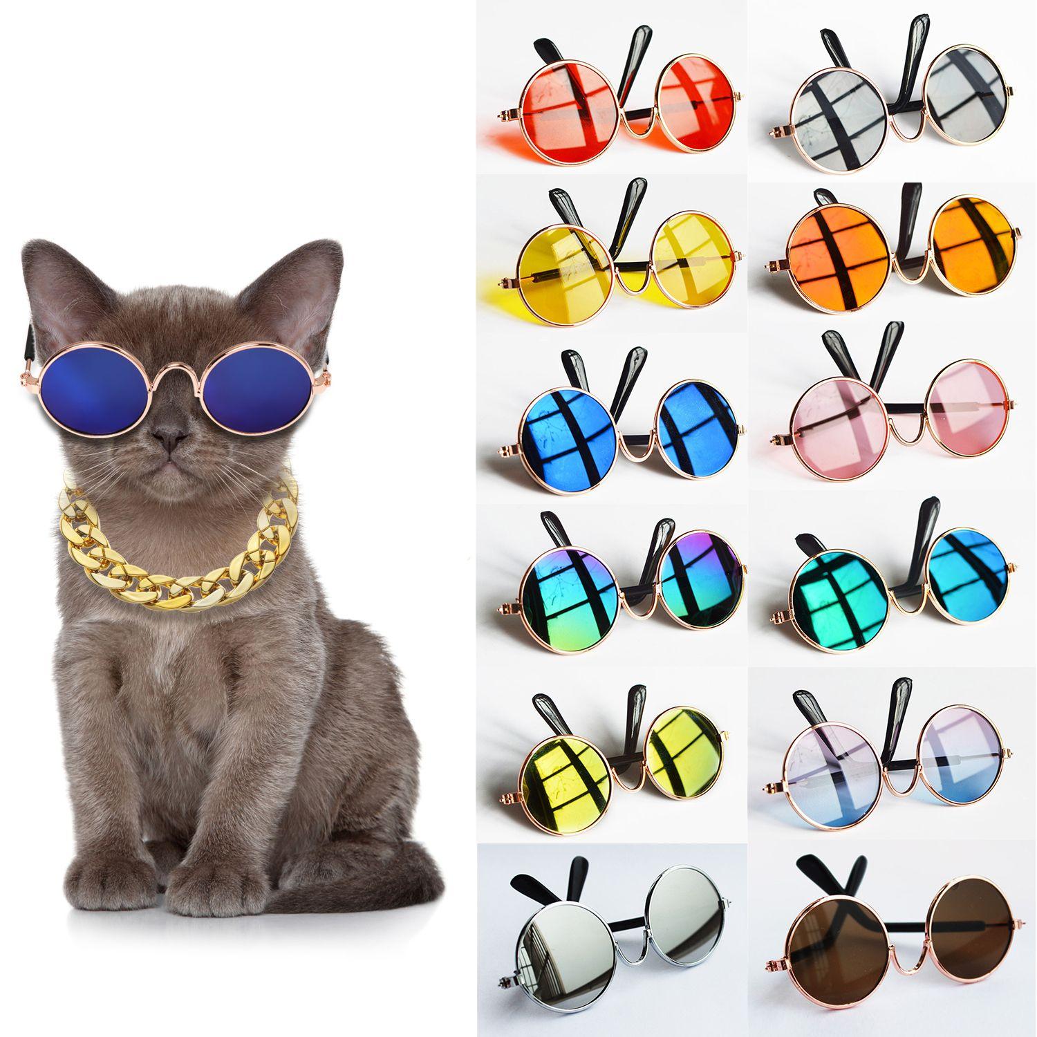 Pet Supplies Reflection Photos Props Round Sunglasses Eye-wear Cat Glasses Dog Pet Glasses
Pet Supplies Reflection Photos Props Round Sunglasses Eye-wear Cat Glasses Dog Pet Glasses