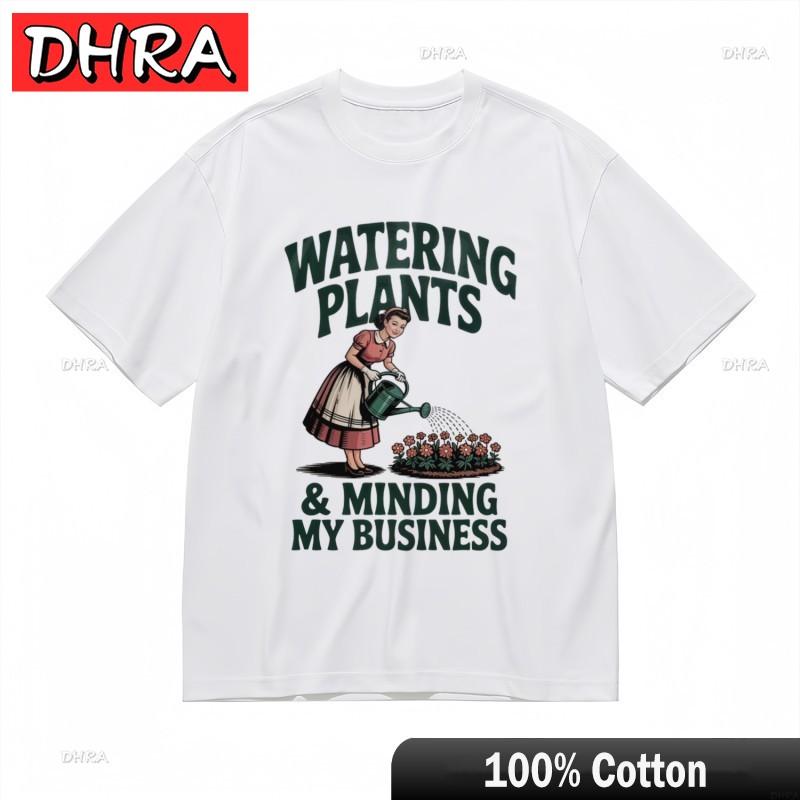 Womens Oversize Breathable Classic TShirt Watering Flowers Focus Design Tee Cool Interesting Harajuku Graphic TShirts For 4XL
Womens Oversize Breathable Classic TShirt Watering Flowers Focus Design Tee Cool Interesting Harajuku Graphic TShirts For 4XL
