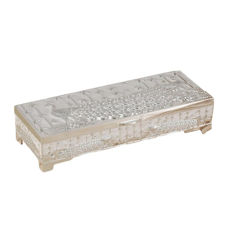 Antique Jewelry Storage Box With 2 Compartments Zinc Alloy Design For Earring Necklace Organization
Antique Jewelry Storage Box With 2 Compartments Zinc Alloy Design For Earring Necklace Organization