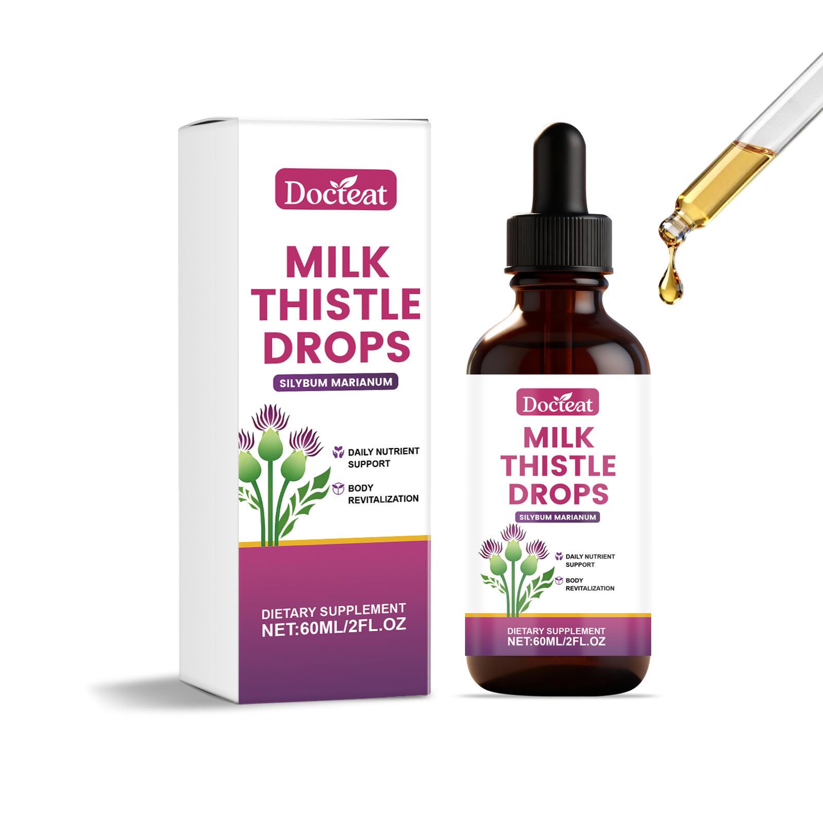 DOCTEAT Milk Thistle Drops for Daily Well-being & Vitality Support
DOCTEAT Milk Thistle Drops for Daily Well-being & Vitality Support