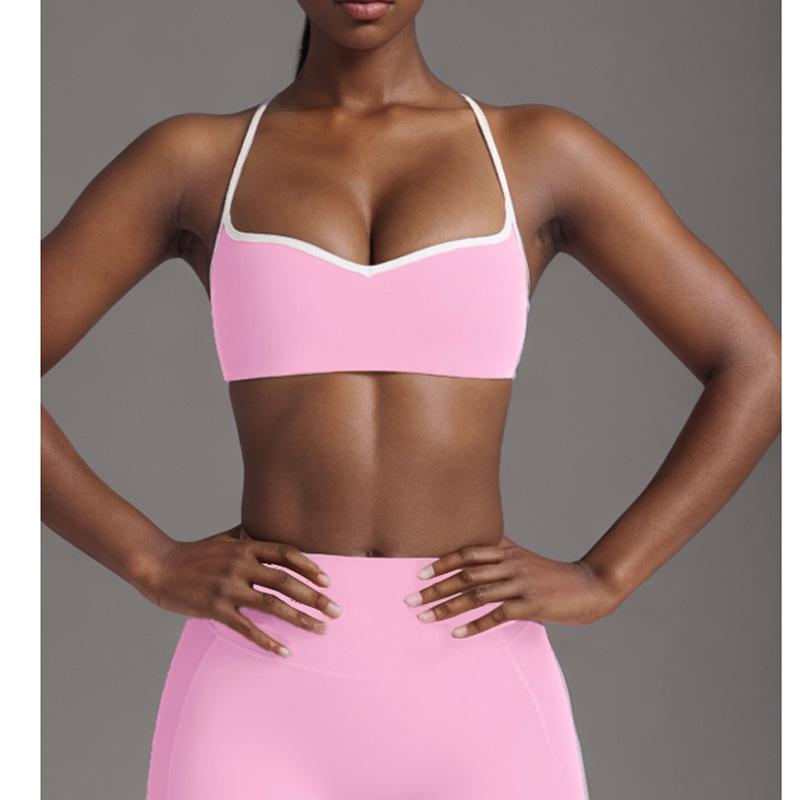 Cross-border Color Block Nude Feel Sports Bra & Butt-Lifting Yoga Pants Set Medium
Cross-border Color Block Nude Feel Sports Bra & Butt-Lifting Yoga Pants Set Medium