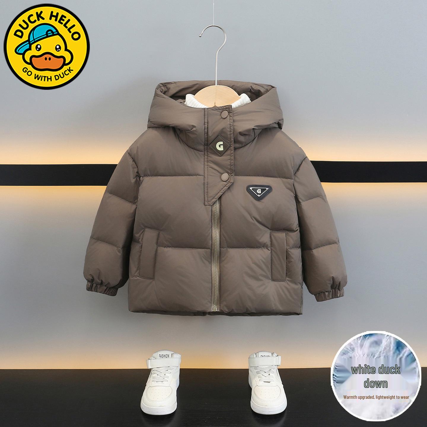 Детская куртка с капюшоном на утином пуху – Теплое, утолщенное пальто для детей всех возрастов 110cm
Детская куртка с капюшоном на утином пуху – Теплое, утолщенное пальто для детей всех возрастов 110cm