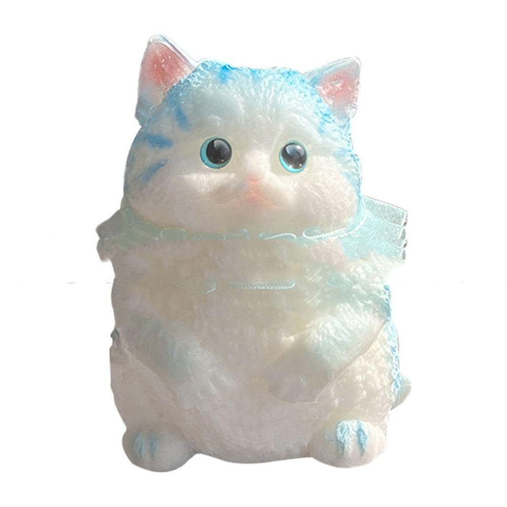 Cartoon Cat Doll Squeeze Toy Animal Cat Fidget Toy Simulation Cat Squeeze Toys Mini Ornaments синій
Cartoon Cat Doll Squeeze Toy Animal Cat Fidget Toy Simulation Cat Squeeze Toys Mini Ornaments синій