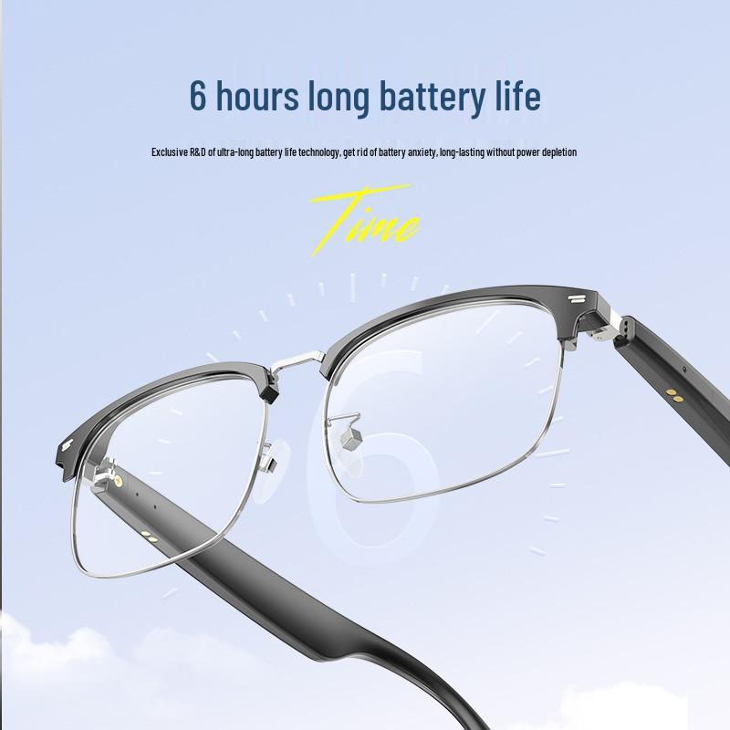 AI Smart Bluetooth Glasses: Gold Open-Ear, Anti-Blue Light, Translation, Calls, Music срібло сірий колір
AI Smart Bluetooth Glasses: Gold Open-Ear, Anti-Blue Light, Translation, Calls, Music срібло сірий колір