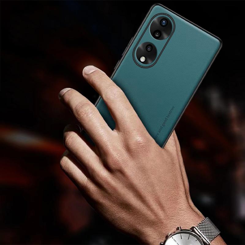 For Honor 90 Anti-Scratch Cover PU Leather Coated PC+TPU Shell Metal Decor Protective Case Black
For Honor 90 Anti-Scratch Cover PU Leather Coated PC+TPU Shell Metal Decor Protective Case Black