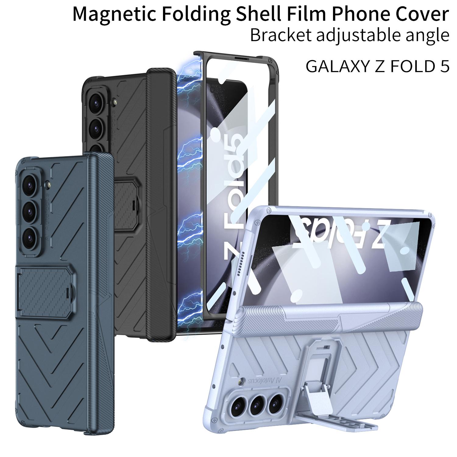 Для Samsung Galaxy Z Fold 5 чехол, матовый защитный кронштейн, магнитный шарнир, закаленная пленка, полный защитный противоударный чехол for Galaxy Z Fold 5
Для Samsung Galaxy Z Fold 5 чехол, матовый защитный кронштейн, магнитный шарнир, закаленная пленка, полный защитный противоударный чехол for Galaxy Z Fold 5