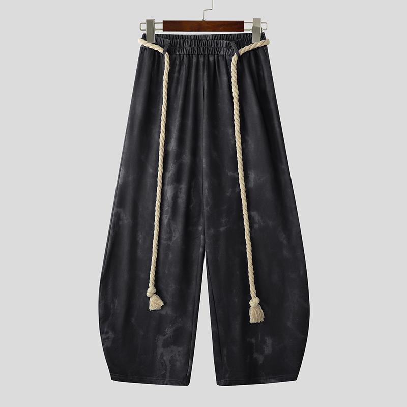 INCERUN Винтажный мужской ремень с эластичной талией и принтом тай-дай, повседневные длинные мешковатые брюки L чёрный
INCERUN Винтажный мужской ремень с эластичной талией и принтом тай-дай, повседневные длинные мешковатые брюки L чёрный