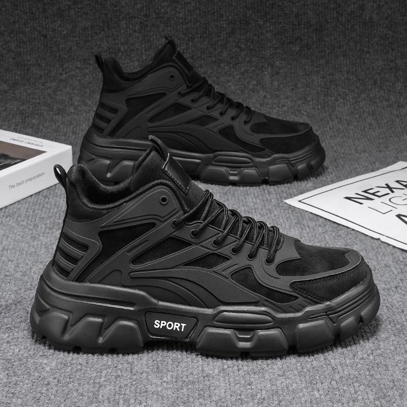 Martin boots men s autumn and winter trend high-top British retro casual Martin boots thick-soled non-slip heightening men s boots 39 чорний
Martin boots men s autumn and winter trend high-top British retro casual Martin boots thick-soled non-slip heightening men s boots 39 чорний