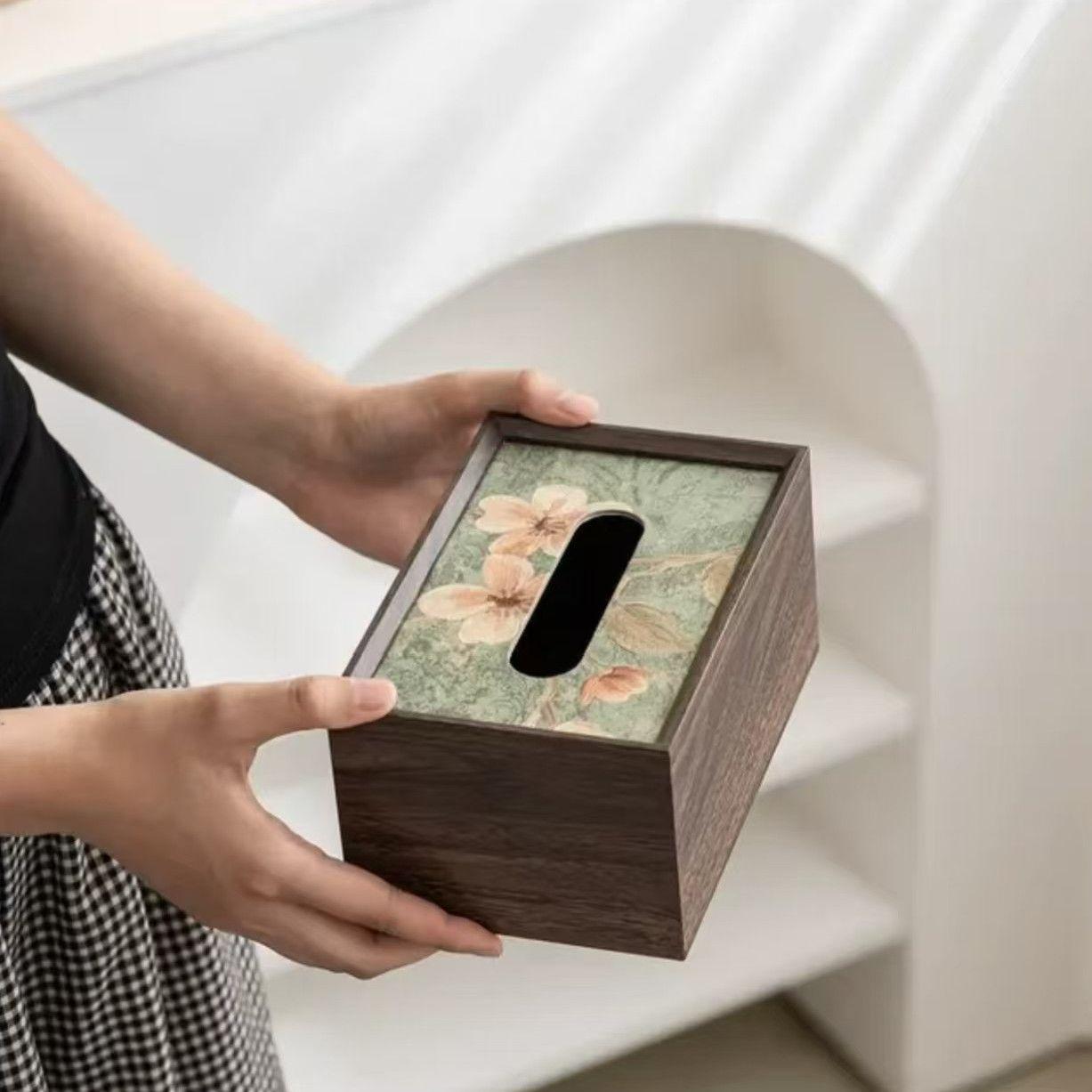 High-end Wood Tissue Box, Home Chinese-style Living Room Coffee Table, High-end Hotel Desktop Storage, Restaurant Paper Boxes
High-end Wood Tissue Box, Home Chinese-style Living Room Coffee Table, High-end Hotel Desktop Storage, Restaurant Paper Boxes