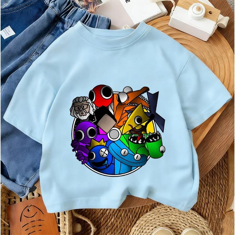 2026 Summer Casual Everyday Wear Children s Street Fashion T-Shirt Rainbow Friends Cute Print 100
2026 Summer Casual Everyday Wear Children s Street Fashion T-Shirt Rainbow Friends Cute Print 100