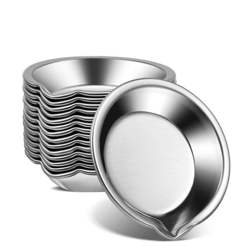 10pcs Drawing Tablets Painting Color Bowls Stainless Steel Pour Mouth Palette Kids Flat mouth
10pcs Drawing Tablets Painting Color Bowls Stainless Steel Pour Mouth Palette Kids Flat mouth