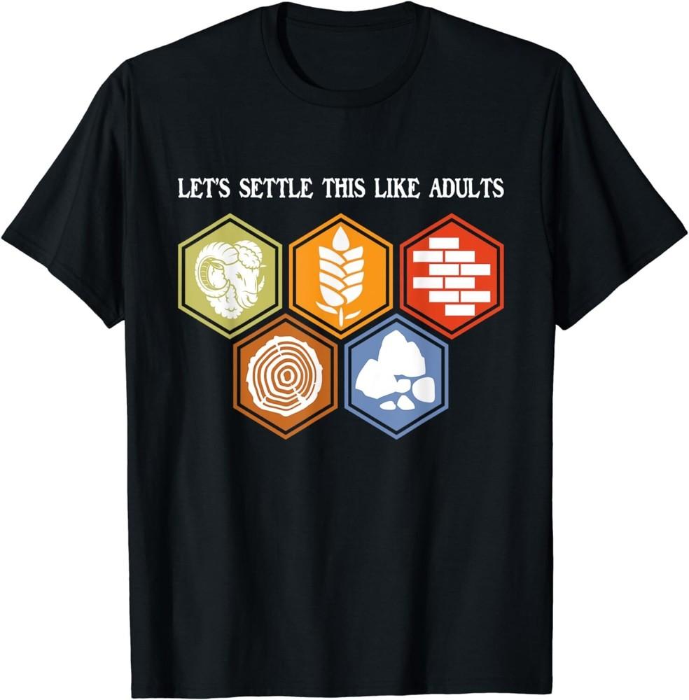 Let s Settle This Like Adults - Tabletop Game Board Gaming Gift Unisex T-Shirt L
Let s Settle This Like Adults - Tabletop Game Board Gaming Gift Unisex T-Shirt L