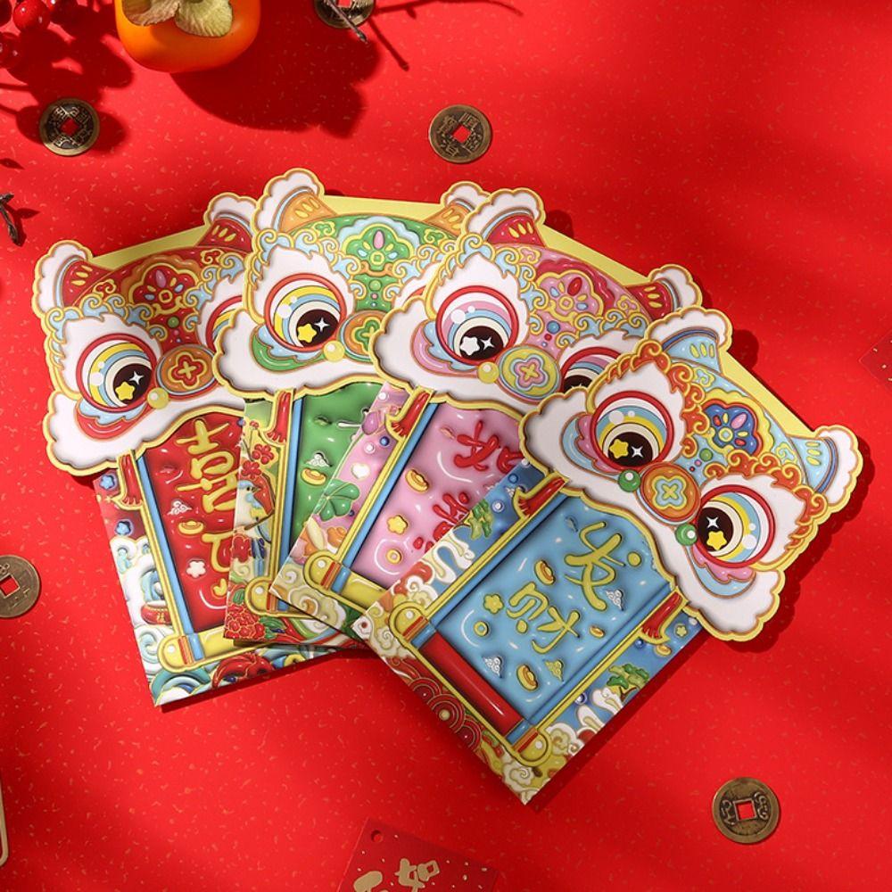 4pcs/set Cartoon Red Envelopes Besh Wishes Chinese Style Lucky Money Bag Blessing Hongbao Zodiac Snake Money Packet
4pcs/set Cartoon Red Envelopes Besh Wishes Chinese Style Lucky Money Bag Blessing Hongbao Zodiac Snake Money Packet