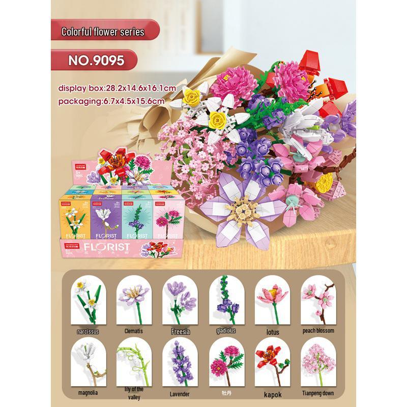 Совместимые кирпичики LEGO Суккулент Роза Букет Цветок Игрушка Подарок для девочек
Совместимые кирпичики LEGO Суккулент Роза Букет Цветок Игрушка Подарок для девочек