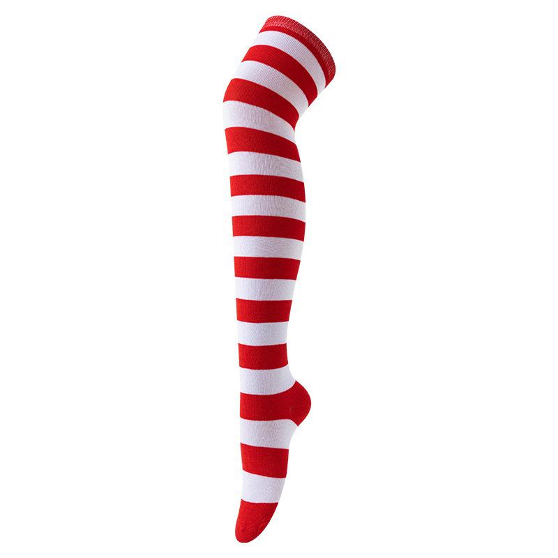 Creative Striped Thigh-High Socks for Women – Japanese Style Over-the-Knee Halloween Cosplay Stockings
Creative Striped Thigh-High Socks for Women – Japanese Style Over-the-Knee Halloween Cosplay Stockings