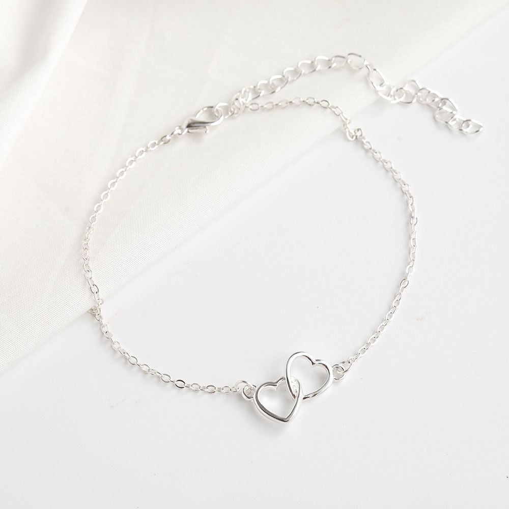 Zinc Zinc Alloy Bling Hollow Out Love Foot Chain\ Hollow Out Leg Chain Unique Double Heart Anklet Beach срібний
Zinc Zinc Alloy Bling Hollow Out Love Foot Chain\ Hollow Out Leg Chain Unique Double Heart Anklet Beach срібний