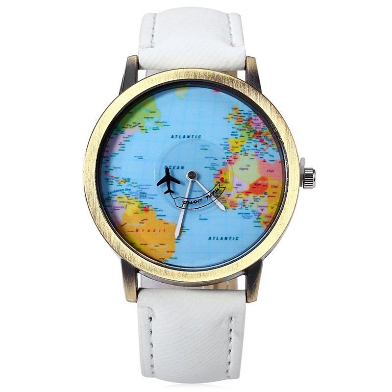 World Globe Aeroplane Watch Leather Wristwatch Fashion Jewelry High Quality белый
World Globe Aeroplane Watch Leather Wristwatch Fashion Jewelry High Quality белый