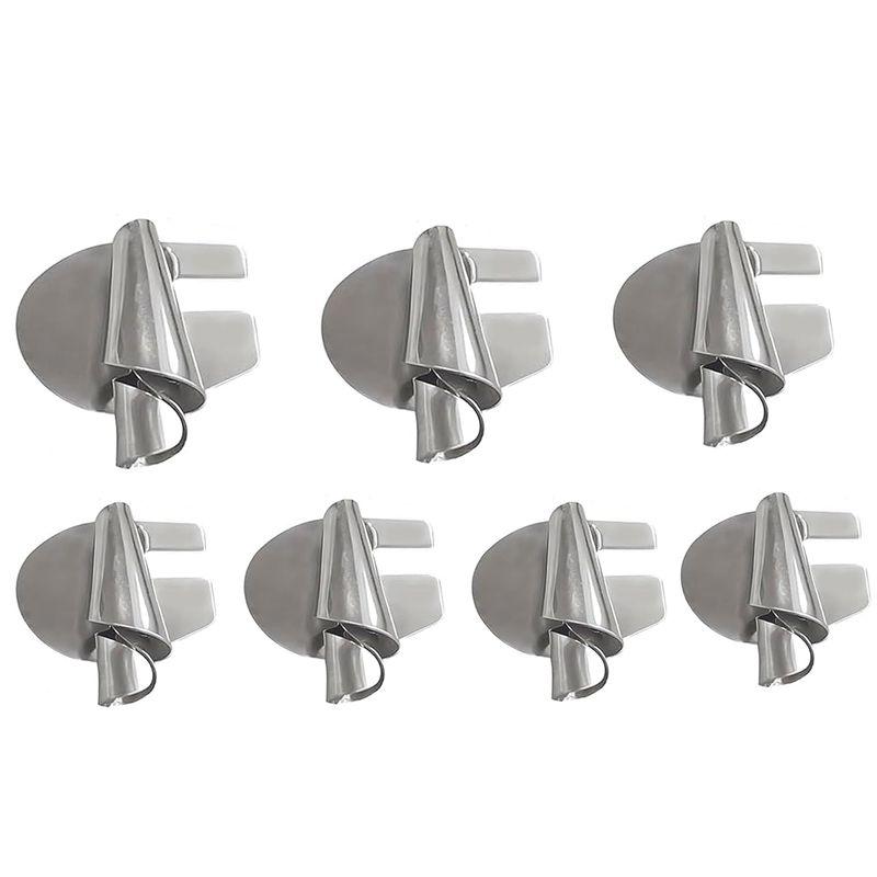 M-Modern-7 PCS Sewing Rolled Hemmer Foot Universal Professional Rolled Hem Attachment 7 Sizes Metal For Sewing Machine Accessori срібний
M-Modern-7 PCS Sewing Rolled Hemmer Foot Universal Professional Rolled Hem Attachment 7 Sizes Metal For Sewing Machine Accessori срібний
