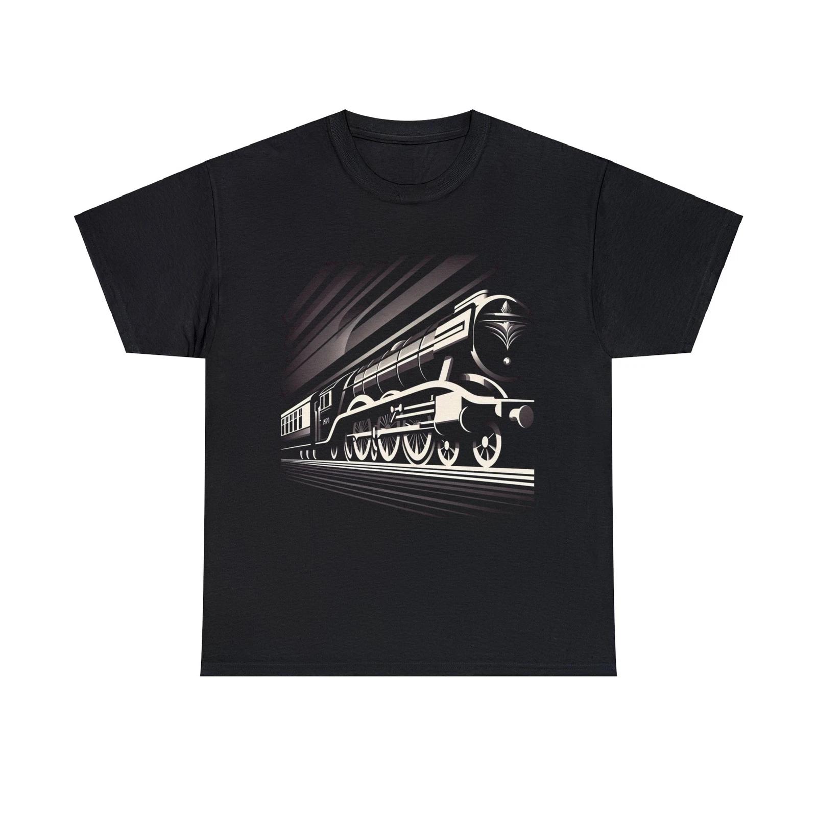 Unisex Adult T Shirt Vintage Steam Locomotive Illustration Art Deco Graphic Tee 4XL
Unisex Adult T Shirt Vintage Steam Locomotive Illustration Art Deco Graphic Tee 4XL