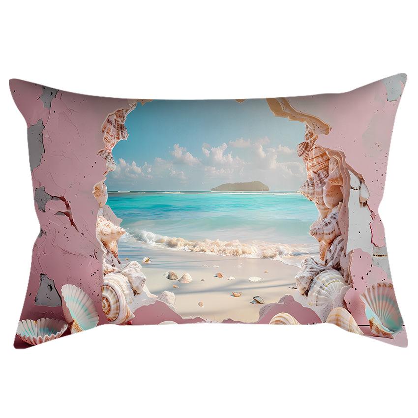 Розовая Мечтательная Пляжная Океаническая Ракушка Полиэстер Наволочка с Принтом Дом Диван Чехол для Подушки 30 * 50Cm
Розовая Мечтательная Пляжная Океаническая Ракушка Полиэстер Наволочка с Принтом Дом Диван Чехол для Подушки 30 * 50Cm