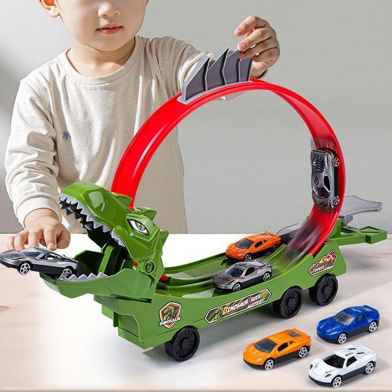 Dinosaur & Shark Track Set: Children s Catapult Car Adventure
Dinosaur & Shark Track Set: Children s Catapult Car Adventure