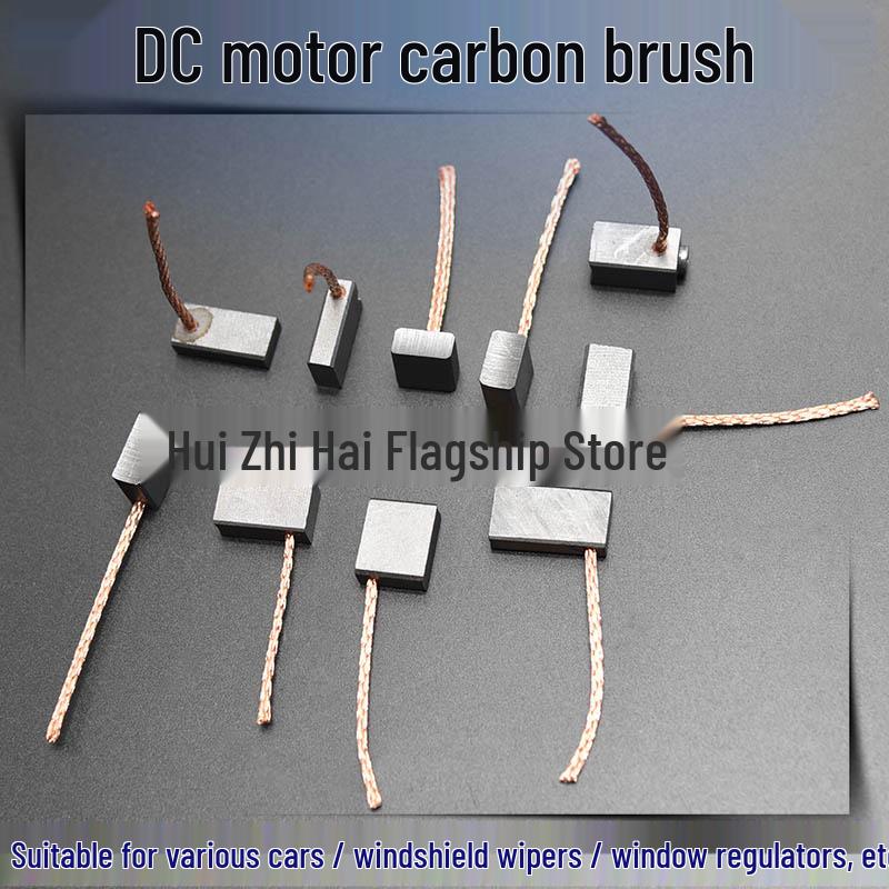 Copper Automotive Brake Pump Wiper DC Motor Carbon Brush Holder 902 No. 12, 4*6*10mm (2 pieces)
Copper Automotive Brake Pump Wiper DC Motor Carbon Brush Holder 902 No. 12, 4*6*10mm (2 pieces)
