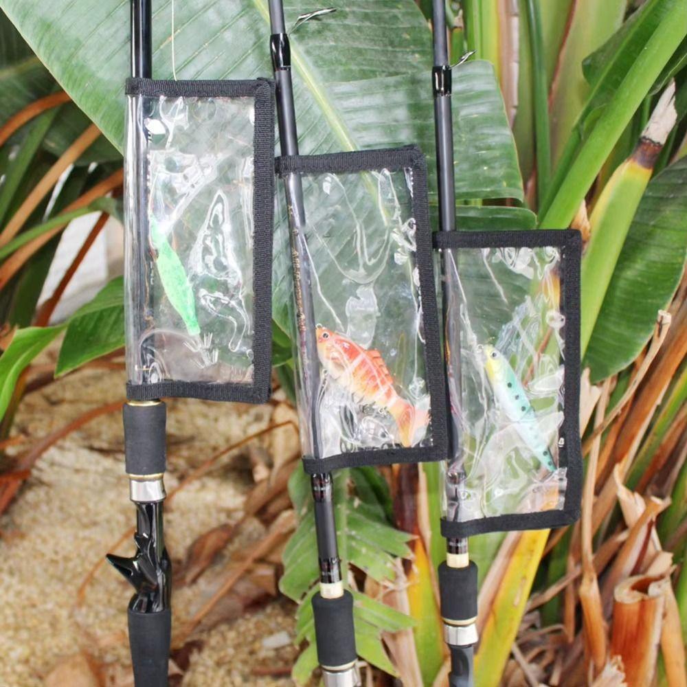 Transparent PVC Lure Bag Protective Case Hook Protective Wraps Crankbaits Spoons 2Pcs
Transparent PVC Lure Bag Protective Case Hook Protective Wraps Crankbaits Spoons 2Pcs