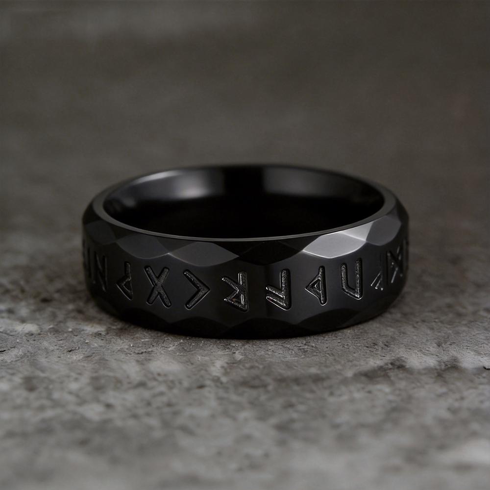 SUNFLOWERZHU Men S Stainless-Steel Rings Punk Viking Rune Men Rings Bevel Vintage Rings Silver Ring Jewelry For Man 13 чорний
SUNFLOWERZHU Men S Stainless-Steel Rings Punk Viking Rune Men Rings Bevel Vintage Rings Silver Ring Jewelry For Man 13 чорний