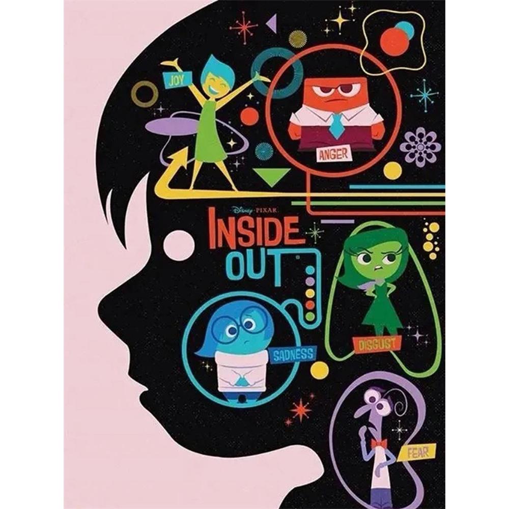 Disney Diamond Painting Inside Out Creative Concept Poster Illustration, 5D Diamond Painting Art Embroidery Cross Stitch Room Decoration Round 20x30cm
Disney Diamond Painting Inside Out Creative Concept Poster Illustration, 5D Diamond Painting Art Embroidery Cross Stitch Room Decoration Round 20x30cm
