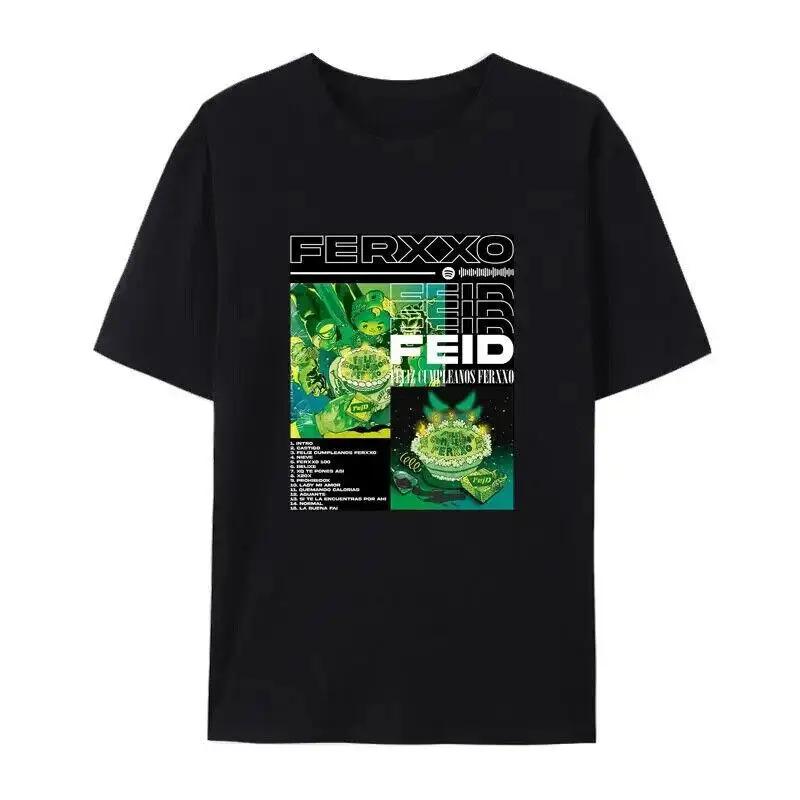 Feid Ferxxo Rapper Print T Shirt Men Women Short Sleeved Casual Pure Cotton Hips S разноцветный
Feid Ferxxo Rapper Print T Shirt Men Women Short Sleeved Casual Pure Cotton Hips S разноцветный