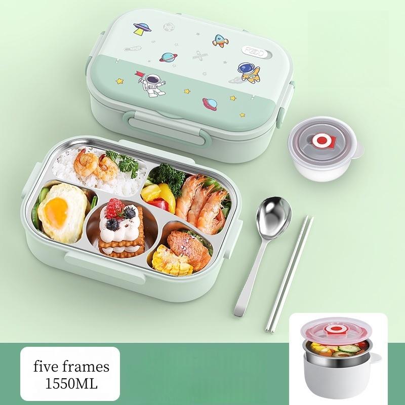 316 Stainless Steel Thermal Lunch Box Microwave Safe 4/5 Grids with Cutlery Set for Adults Kids for Children School Picnic
316 Stainless Steel Thermal Lunch Box Microwave Safe 4/5 Grids with Cutlery Set for Adults Kids for Children School Picnic