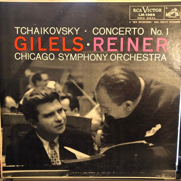 LP Record PYOTR ILYICH TCHAIKOVSKY - EMIL GIL - Concerto No. 1 LM1969 RCA Victor Red 1955 US Classical Used
LP Record PYOTR ILYICH TCHAIKOVSKY - EMIL GIL - Concerto No. 1 LM1969 RCA Victor Red 1955 US Classical Used